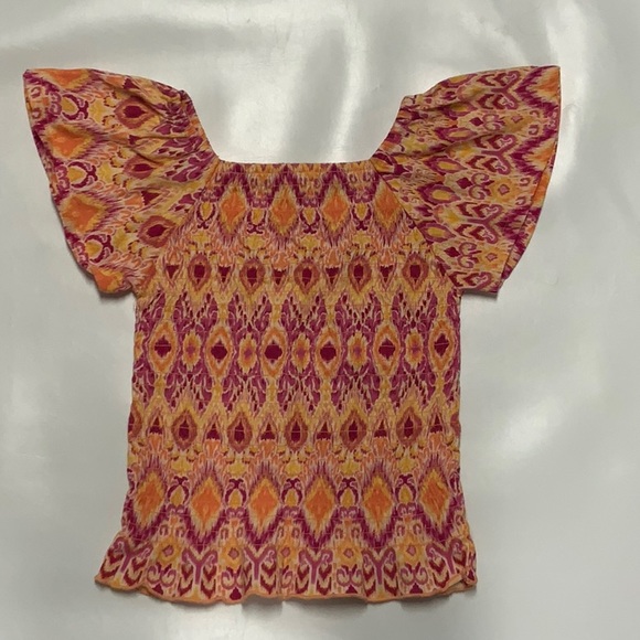 Cute smocked girls top, size 7/8 - Picture 2 of 3